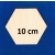 Sześciokąt  10cm , figury geometryczne  CENA 1 szt, plaster miodu , panel ścienny, sklejka , HEKSAGON 10